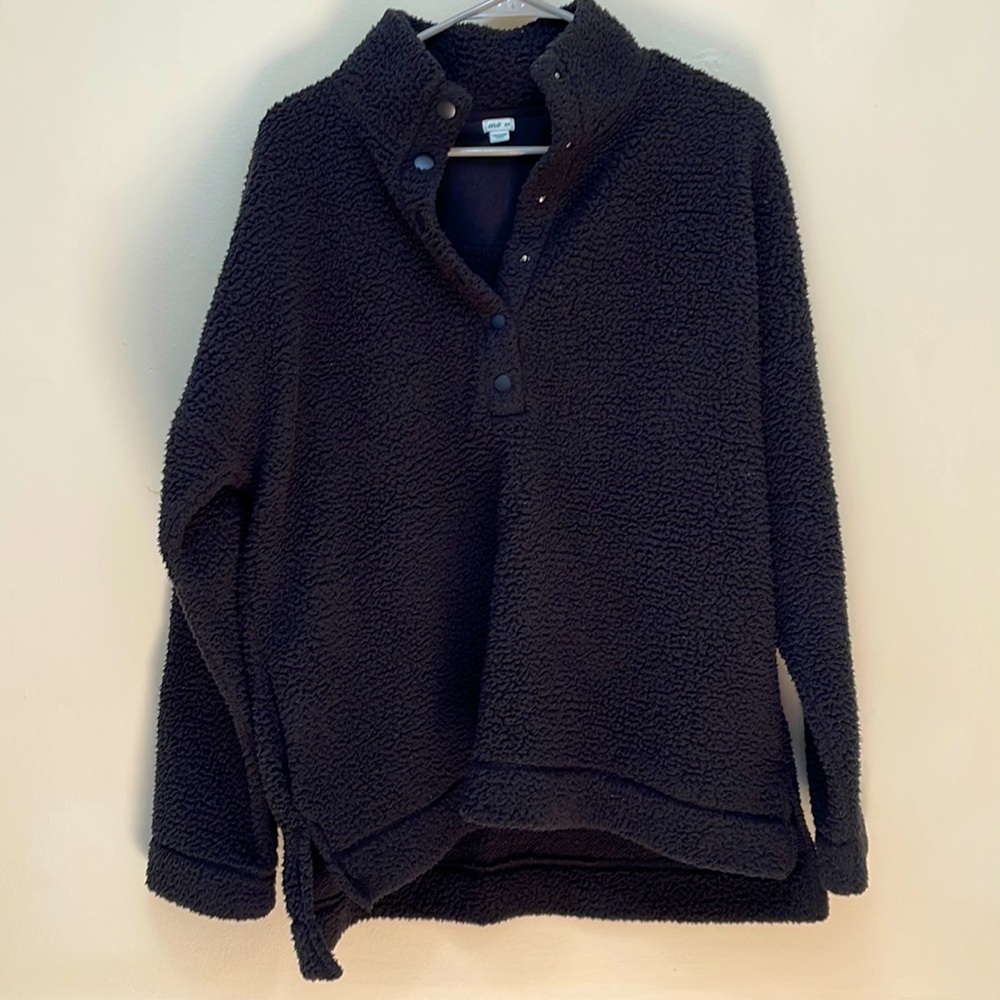 Aerie loose-fit Sherpa pull over